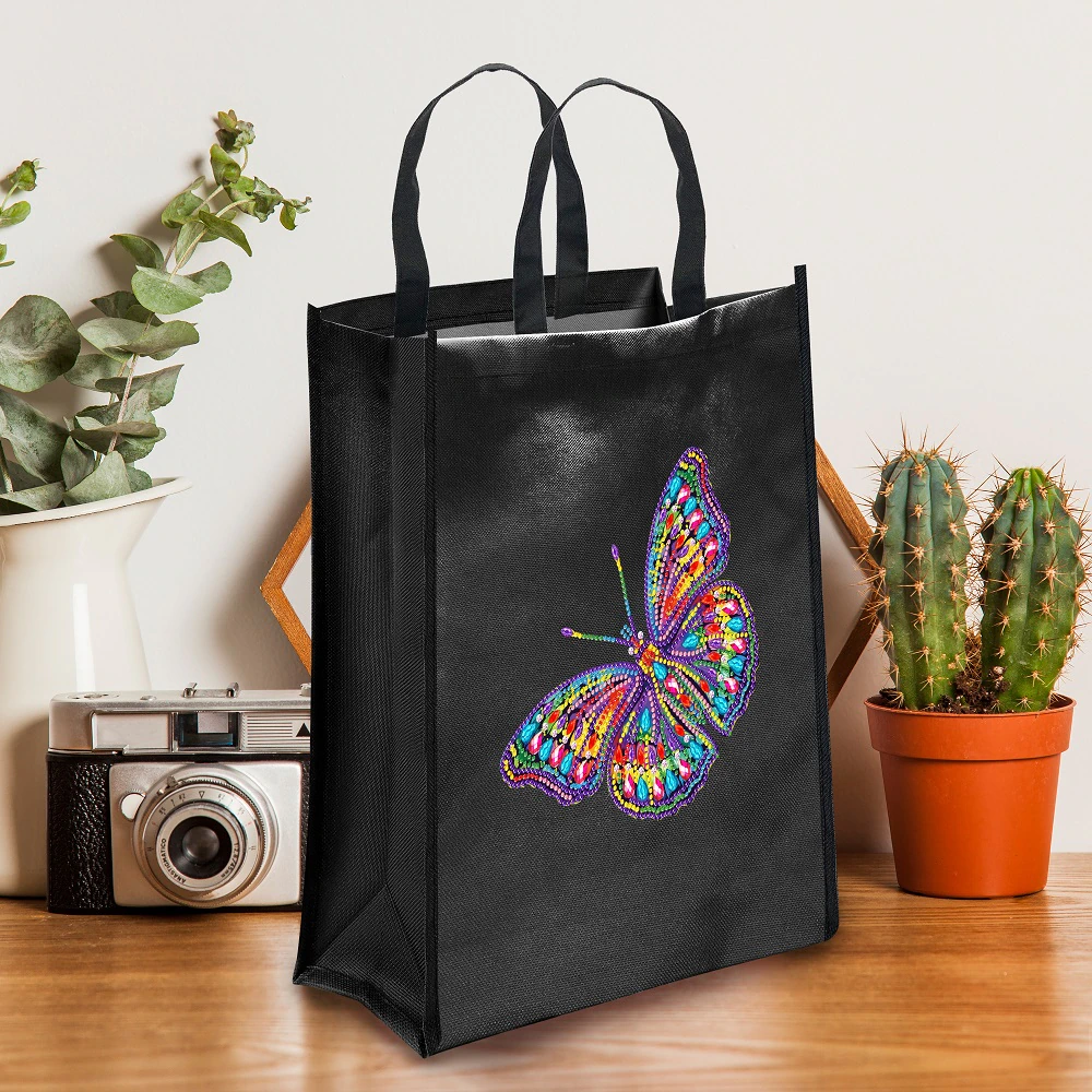 Diamond Painting Eco Tas zwart